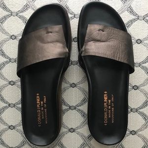 Donald J. Pliner Leather Thong Sandals